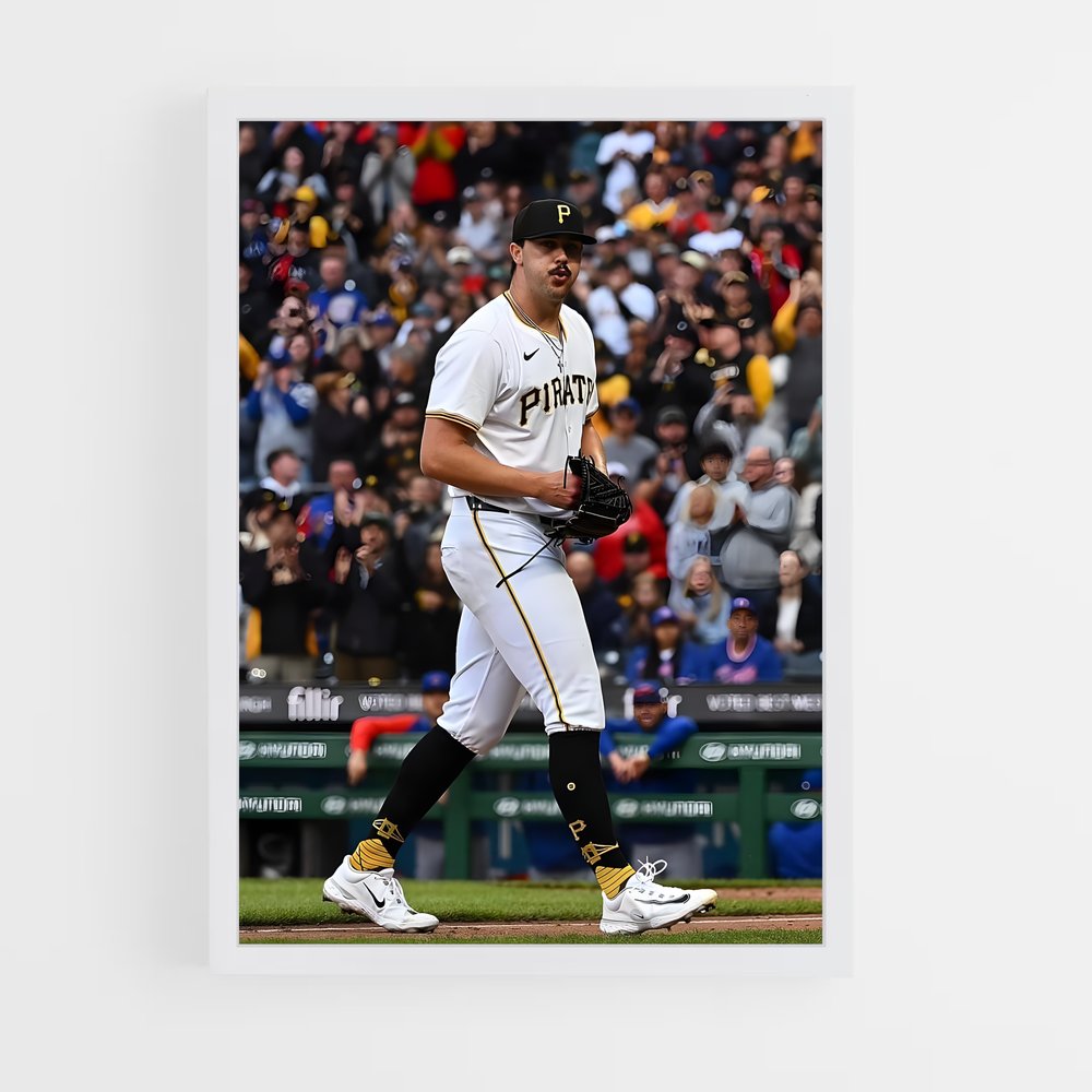 Poster Strike Out – affiche Baseball (vue 3)